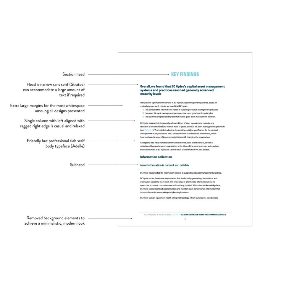 OAGBC Design Rational