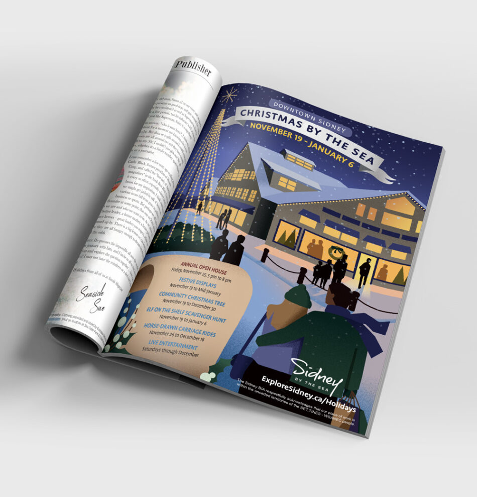 Christmas by the Sea Magazine Ad