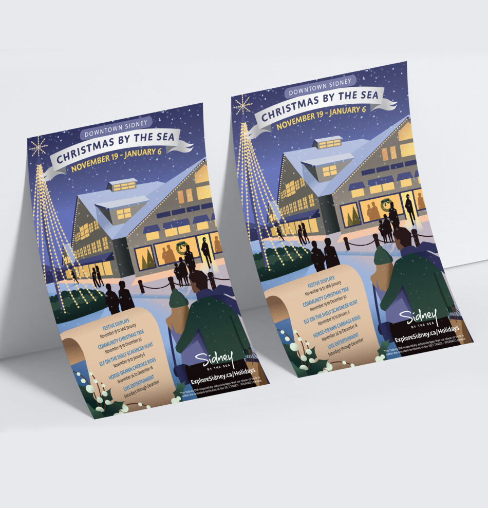 Christmas by the Sea Poster